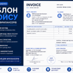 Шаблон инвойса;
