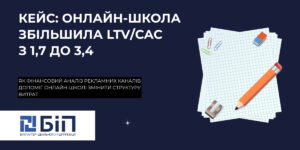 Онлайн-школа збільшила LTV/CAC з 1,7 до 3,4